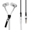 Amazing Sound Φερμουάρ Handsfree Ακουστικά με Μικρόφωνο για iPhone και Smartphones Ασημί (OEM) Amazing Sound Φερμουάρ Handsfree Ακουστικά με Μικρόφωνο για iPhone και Smartphones Ασημί (OEM)